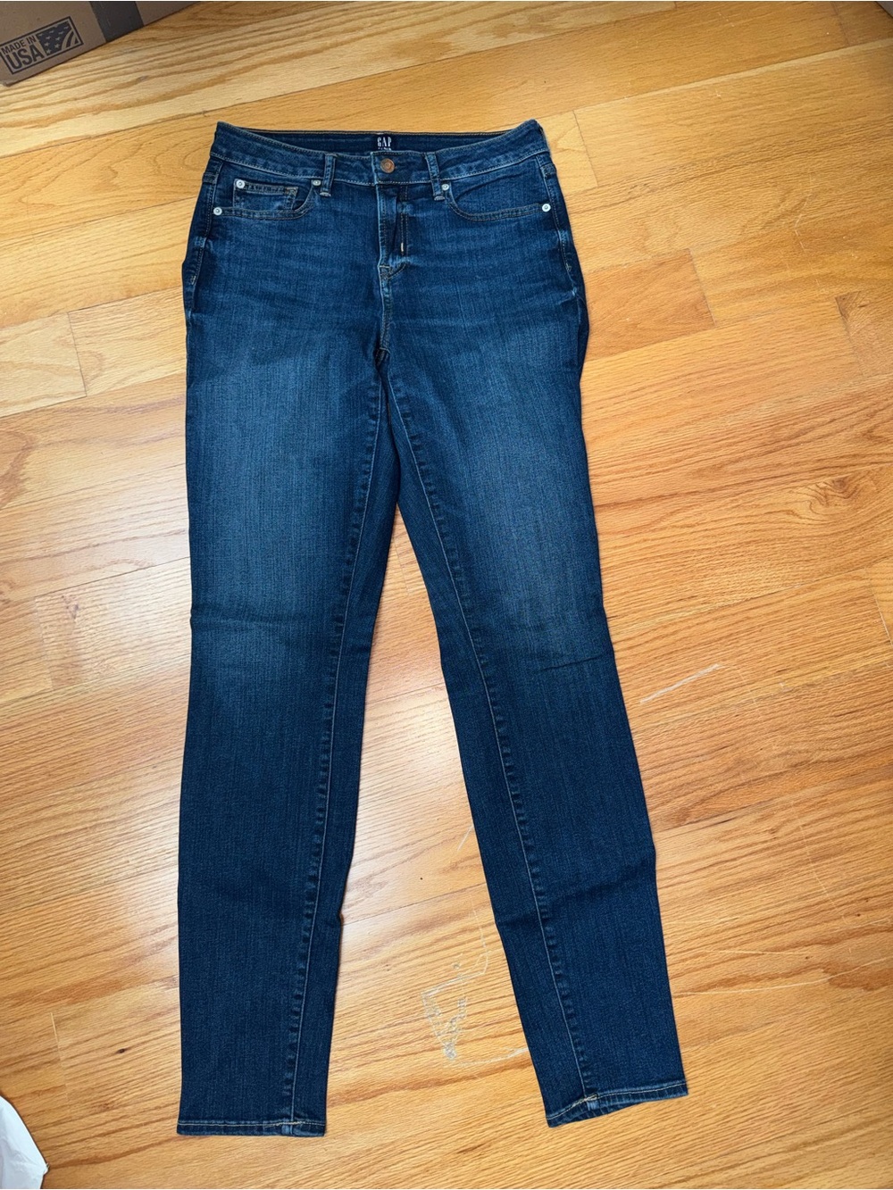 GAP Women's Dark Indigo Skinny Jeans